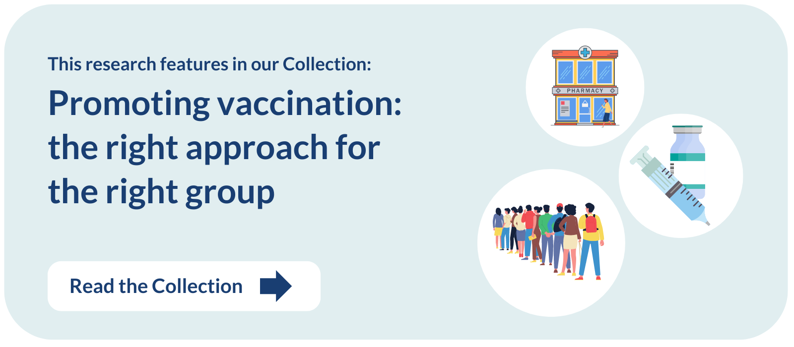 This research features in our Collection: Promoting vaccination: the right approach for the right group. Read the Collection