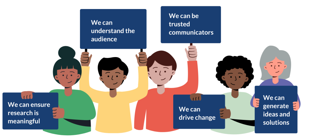We can ensure research is meaningful;
We can understand the audience;
We can be trusted communicators;
We can drive change;
We can generate ideas and solutions